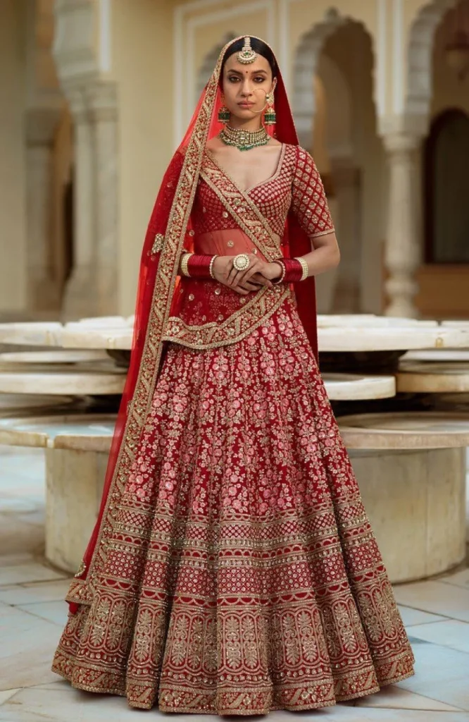 bridal lehenga choli design