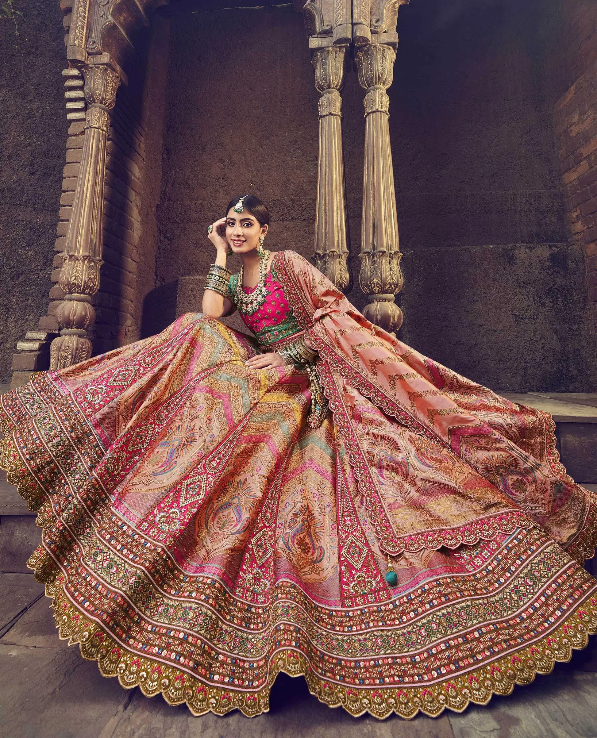 bridal lehenga choli design