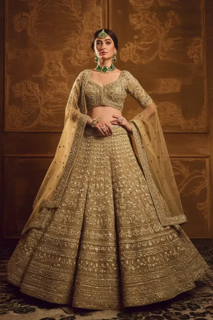 bridal lehenga choli design