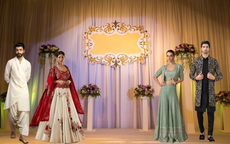 Indo Western Wedding Outfit Ideas: 8 Stunning Looks That Wow Indo Western Indian wedding guest outfit ideas