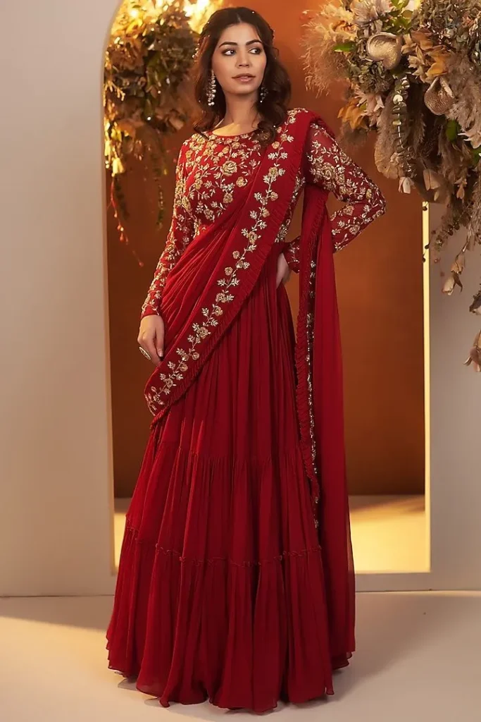 Indo Western Indian wedding guest outfit ideas