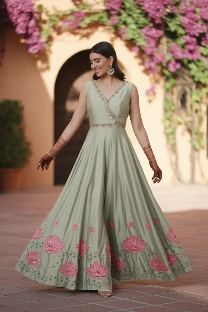 Indo Western Indian wedding guest outfit ideas