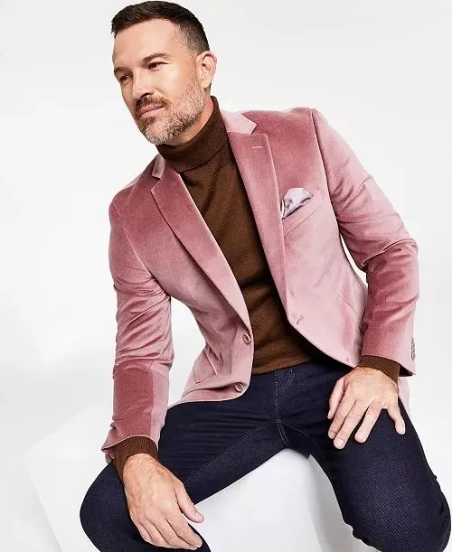 velvet blazer mens