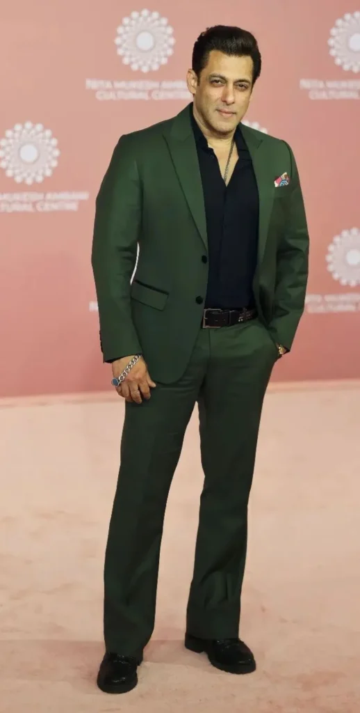 green blazer combination