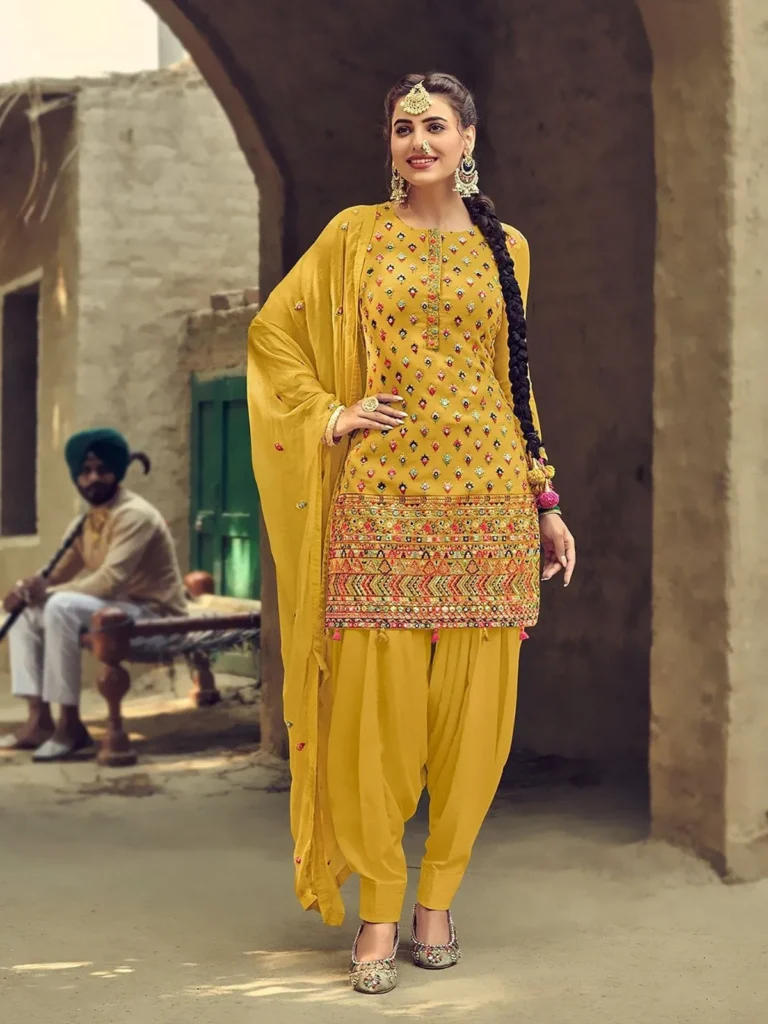 modern punjabi suit design