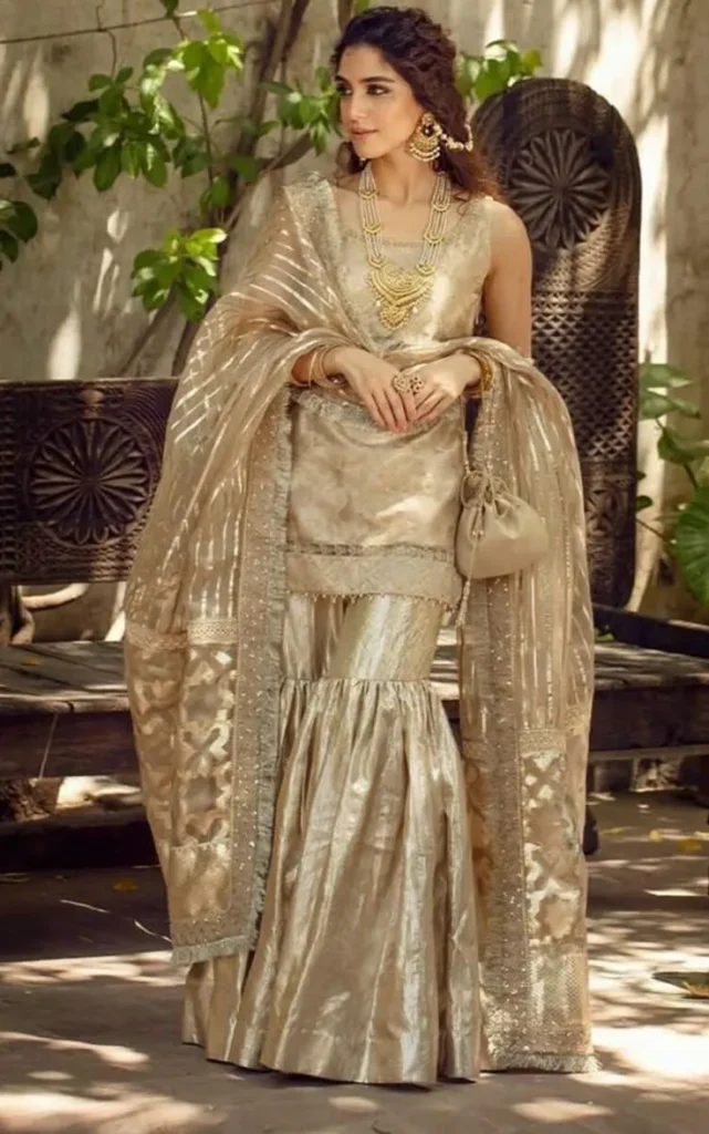 sharara suit design