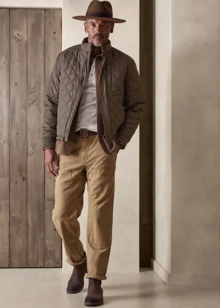 winter outfit for men